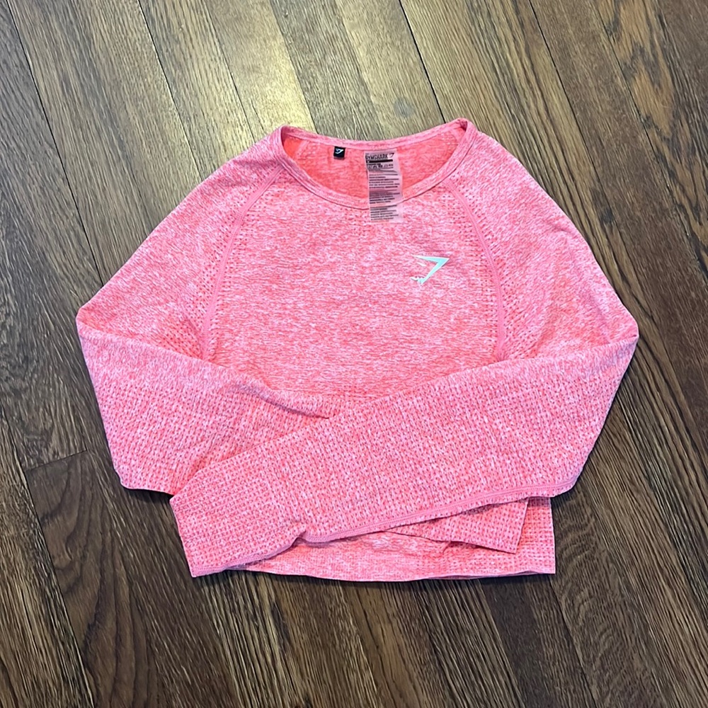 Gymshark long sleeve cropped top
